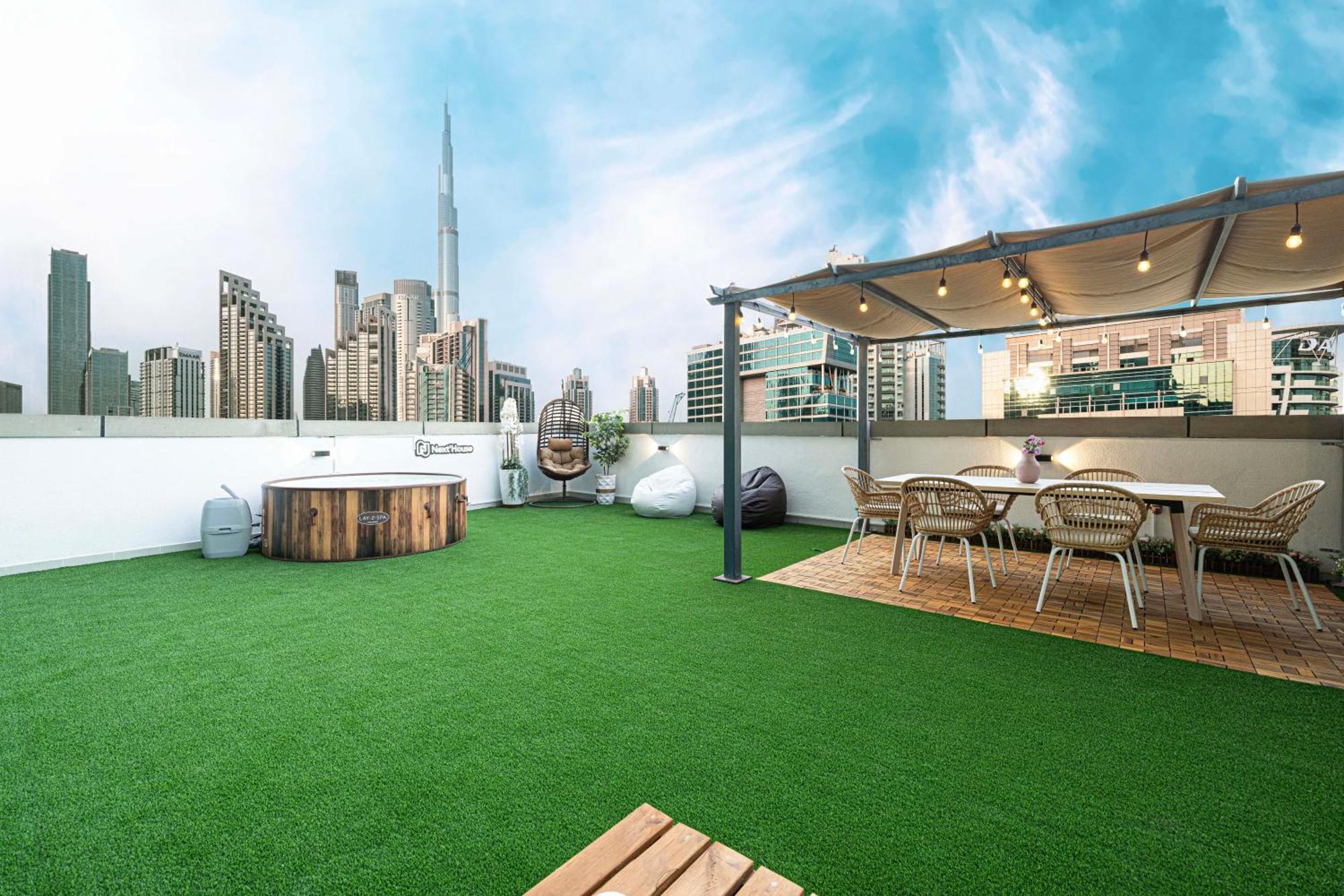 迪拜 Next'House - Downtown Views Host旅舍 外观 照片